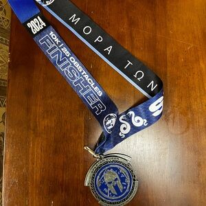 2024 Spartan Super Finishers Medal and Lanyard